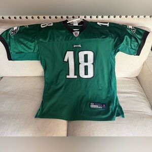 Authentic throwback Reebok Philadelphia Eagles Football Jersey Maclin # 18